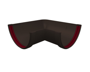 Grand Line ПВХ Угол желоба 90 град. универсальный RR32