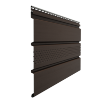 Docke PREMIUM Софит с центральной перфорацией (Шоколад)