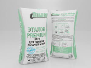 Клей плиточный Эталон Премиум 25 кг
