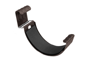 Соединитель желоба GRAND LINE 125 мм RAL 8017