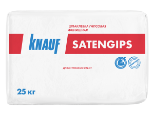 Шпаклевка гипс. Knauf "Сатенгипс" 25 кг/ 48 меш.