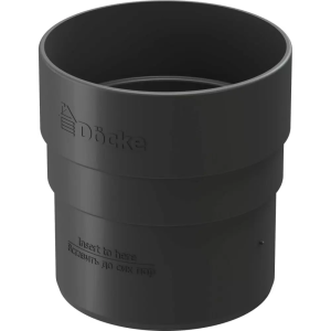 Docke STANDARD Муфта соединительная 120/80 мм (Серый 7024)