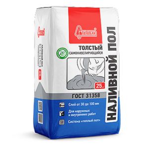 Наливной пол Старатели толстый 25кг