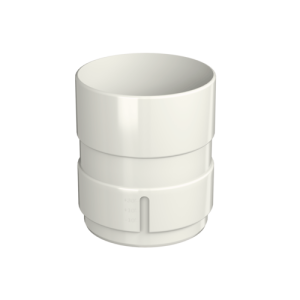 ТН ПВХ МАКСИ муфта трубы Белый