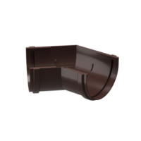 Docke PREMIUM Угловой элемент 135° (Шоколад)