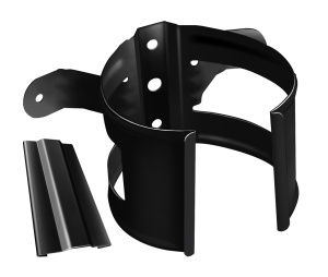 Кронштейн трубы (на дерево) GRAND LINE 90мм RAL 9005