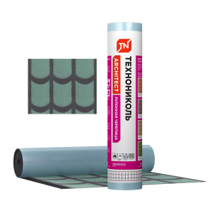 Рулонная черепица Бобровый хвост, зеленая