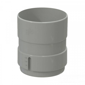 GLC PVC 152/100 муфта трубы, белый RAL 9010