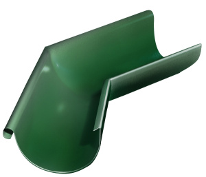 Угол желоба внешний GRAND LINE 135 гр. 125 мм RAL 6005