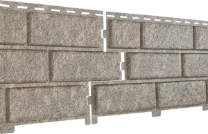 Сайдинг виниловый Стоун-Хаус 3,025*0,23 (0,695м2) кирпич бежевый  Ю-Пласт