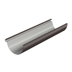 ТН ПВХ МАКСИ желоб (3м) Коричневый