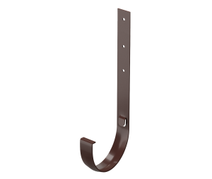 Docke STANDARD Кронштейн желоба металлический 0.298м (Тёмно-коричневый8019)