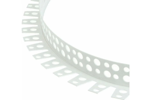 Угол арочный ПВХ перфорированный 25х25х3000