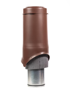 Выход вентиляции Krovent Pipe-VT 150 IS коричневый