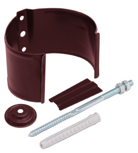 Кронштейн трубы (на кирпич) GRAND LINE 125/90 RAL 3005