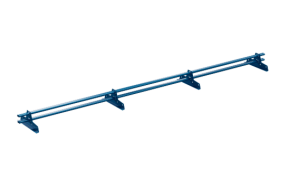 Снегозадержатель трубчатый VEGAStyle 20*40/1,5мм 3000мм для МЧ, ПН, мягкой кровли RAL 5005