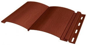 Сайдинг FineBer Block House Бревно Exstra Color 3,66*0,232м могано