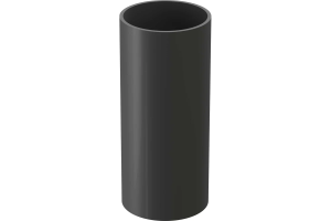 Docke STANDARD Труба водосточная 80 мм * 1м (Серый 7024)