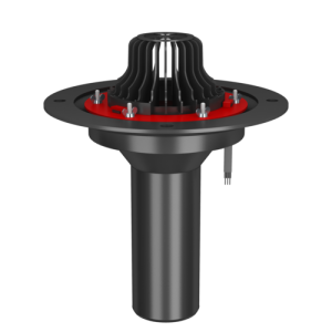 Воронка ТехноНИКОЛЬ с обжимным металлическим фланцем, с обогревом, 110х450мм (В5)