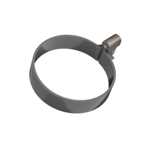ТН ПВХ МАКСИ хомут трубы графитово-серый