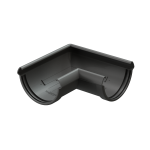 DOCKE LUX элемент угловой 90° графит D=141 