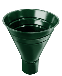 Воронка водосборная GRAND LINE 250/90 мм RAL 6005 