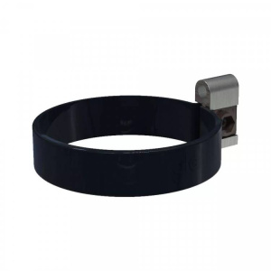 GLC PVC 152/100 хомут трубы пластиковый, антрацит RAL 9005