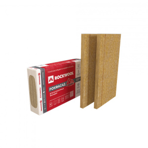 Rockwool Рокфасад 1000x600x100 мм (2 плиты)
