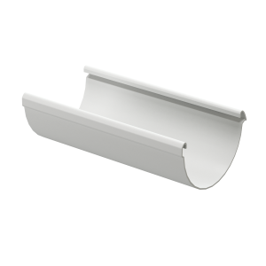 DOCKE LUX желоб водосточный  пломбир D=141 L=3000