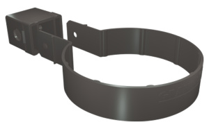 Grand Line ПВХ Хомут трубы Kliker Premium графит