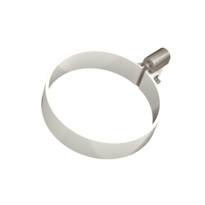 ТН ПВХ МАКСИ хомут трубы Белый