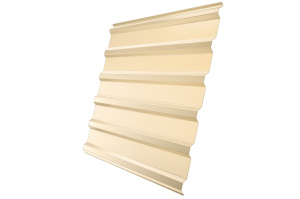 Лист профилированный С20R Satin 0,5 RAL 1015 светлая слоновая кость