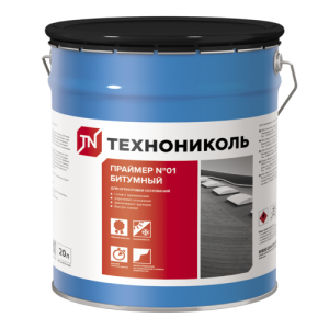 Праймер битумный ТЕХНОНИКОЛЬ №01, ведро 20 л