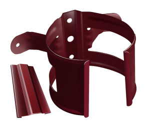 Кронштейн трубы (на дерево) GRAND LINE 90мм RAL 3005