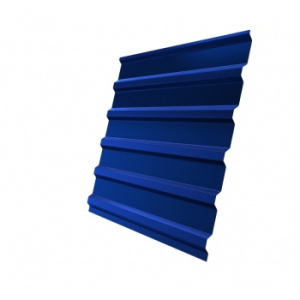 Профнастил оцинкованный С20В, 0,4 RAL 5005 (сигнальный синий)