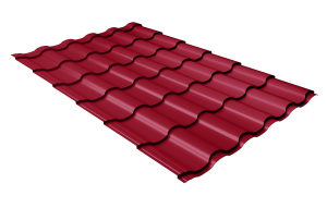 Металлочерепица Kredo 0,45 PE RAL 3003