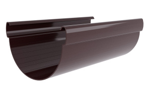 Grand Line ПВХ Желоб Дизайн 135 3м шоколадный