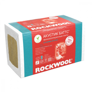 Rockwool Акустик Баттс 1000x600x100 мм (5 плит)