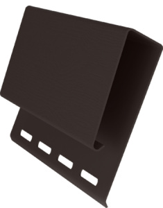 J-планка широкая 3,05 Grand Line коричневый BRAUNI