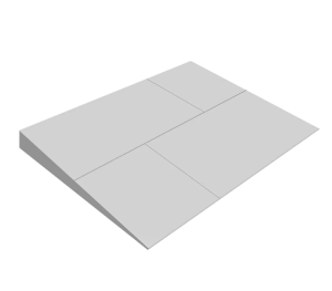 XPS ТехноНИКОЛЬ CARBON PROF SLOPE-8,3% S/2 1200х600х70 Элемент M