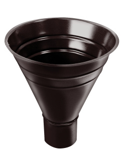 Воронка водосборная GRAND LINE 250/90 мм RAL 8017