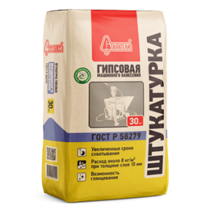 Штукатурка Старатели гипсовая машинного нанесения 30кг