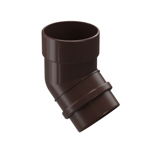 Колено 45° DOCKE LUX шоколад D=100 