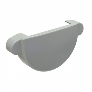 GLC PVC 152/100 заглушка желоба универсальная, белый RAL 9010