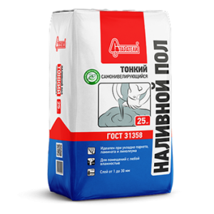 Наливной пол Старатели тонкий 25кг