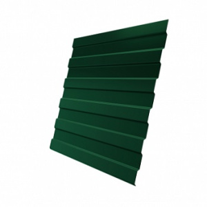 Профнастил оцинкованный С8, 0,4 RAL 6005 (зелёный мох)