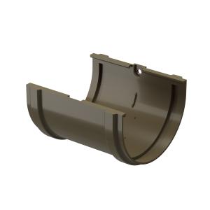 Соединитель желобов DOCKE PREMIUM Каштан D=120