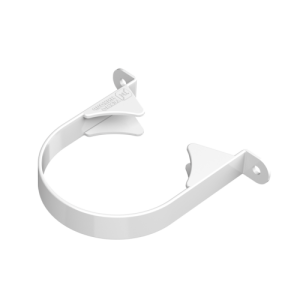 ТН ОПТИМА хомут трубы, белый, шт