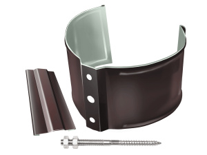 Кронштейн трубы на кирпич Optima, 90мм RR32