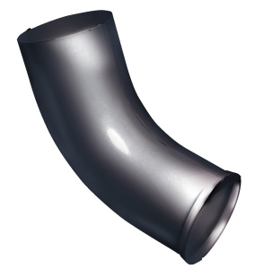 Колено стока GRAND LINE  90 мм RAL 7024